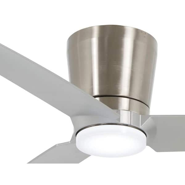 MINKA-AIRE Pure 48 in. Integrated LED Indoor Brushed Nickel