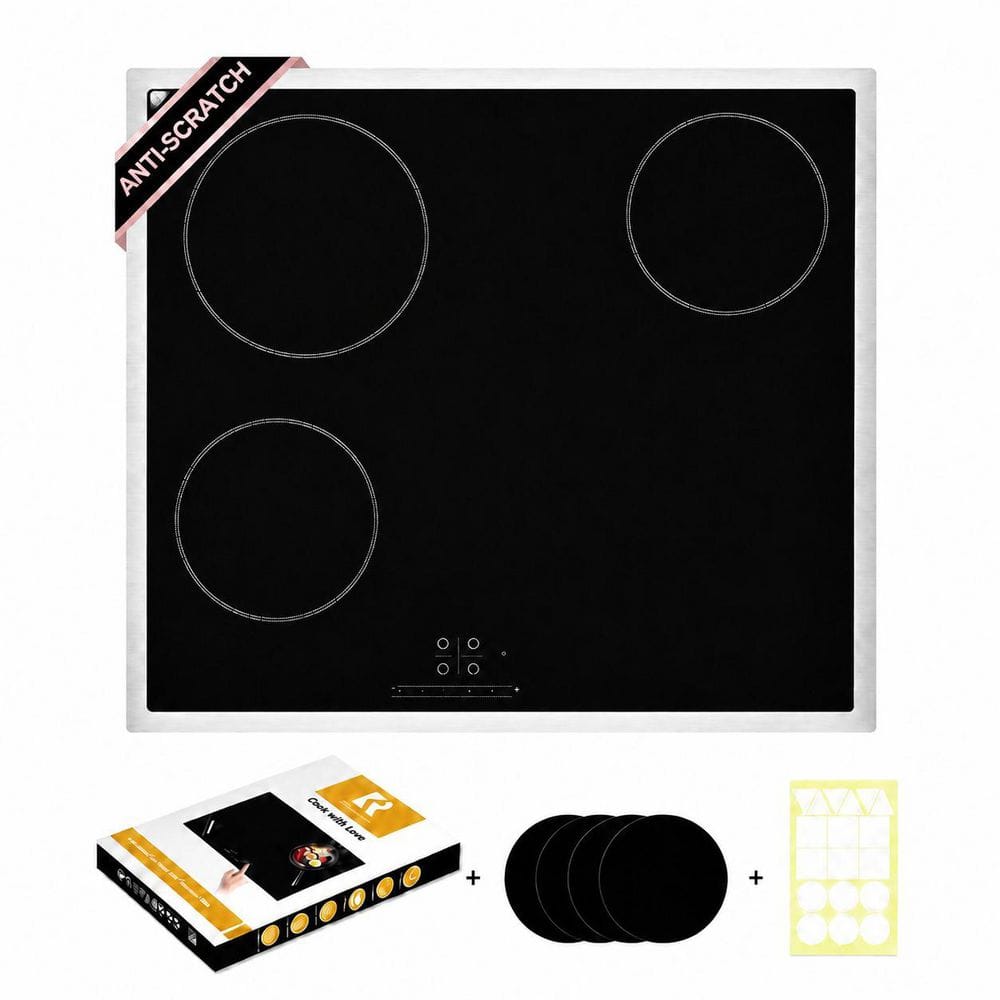 Extra Large Semi-Transparent Silicone Induction Cooktop Protector Cover Mat, Heat Resistant, Cuttable price history on PriceWatchPro