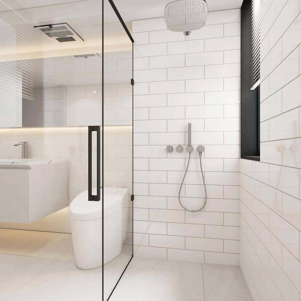 Alabaster Glass Subway 4" x 12" Wall Tile