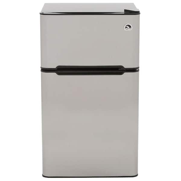 IGLOO 3.2 cu. ft. Mini Refrigerator in Stainless Steel
