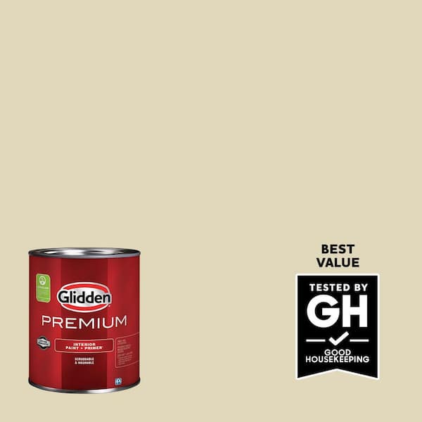 Glidden Premium 1 qt. PPG1026-1 Namaste Semi-Gloss Interior Latex Paint