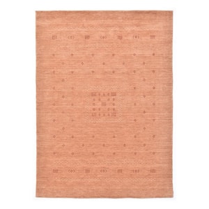 Simi Bohemian Peach 5 ft. x 8 ft. Handmade Area Rug