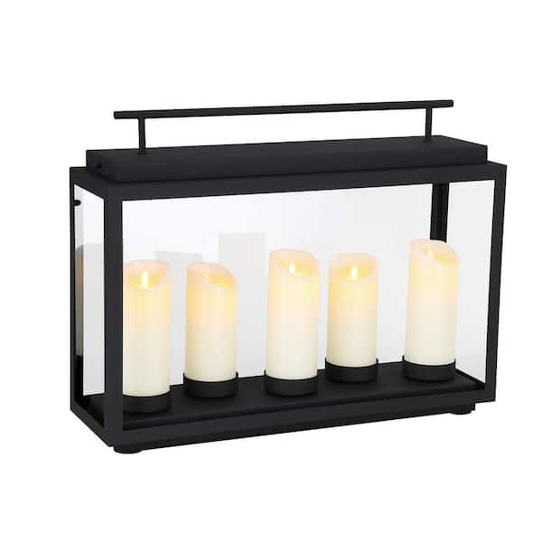 Eurofase Cathedral 18 in. Sand Black Outdoor LED Lamp with Remote Control