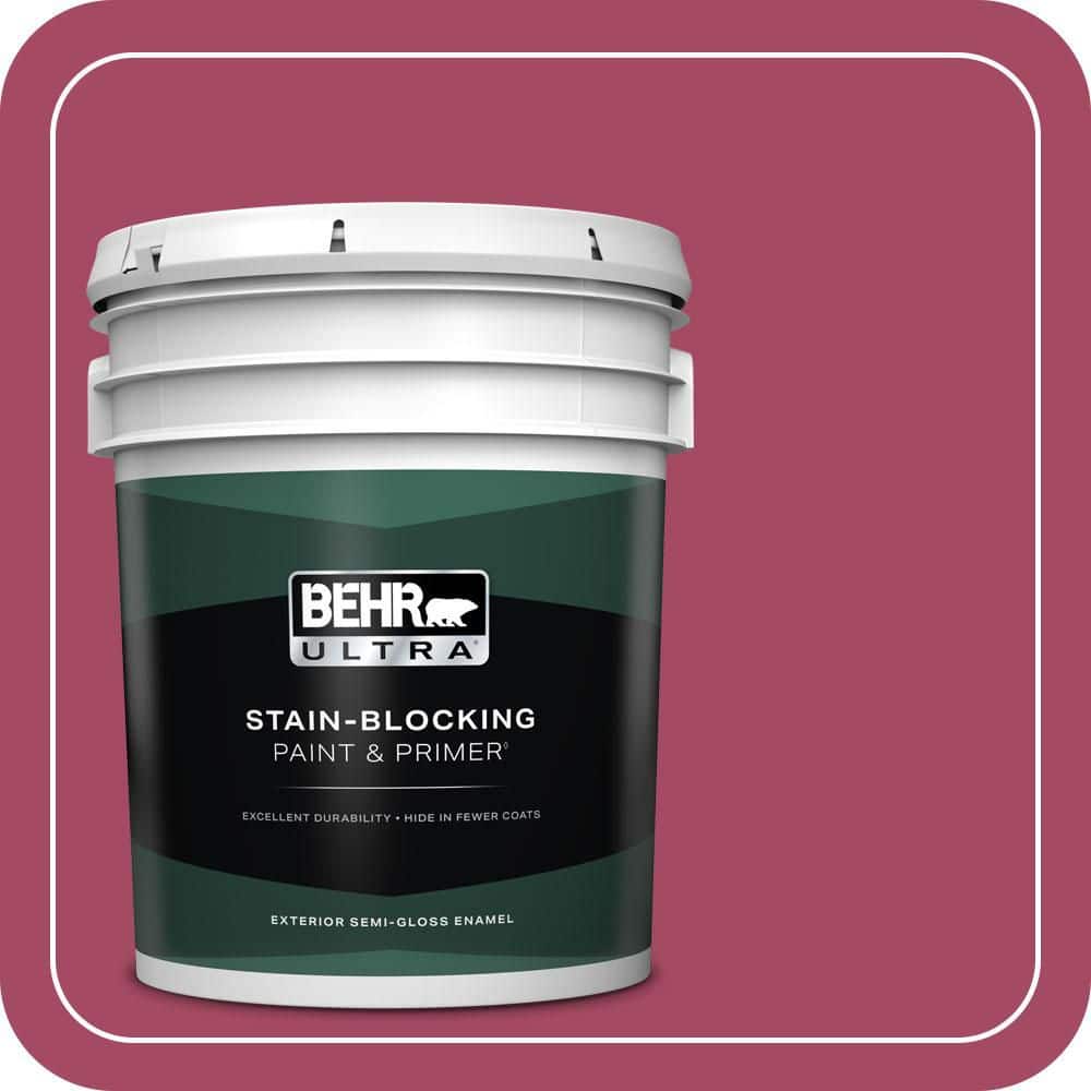 5 gal. #120D-5 Glazed Raspberry Semi-Gloss Enamel Exterior Paint & Primer price history on PriceWatchPro