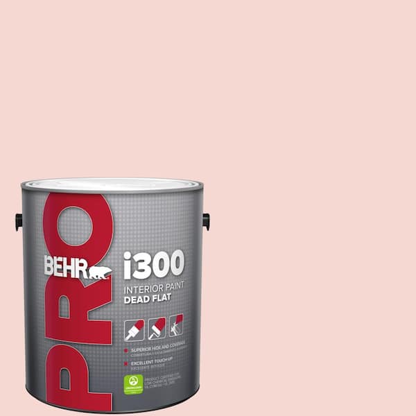 1 gal. #M160-1 Cupcake Pink Dead Flat Interior Paint