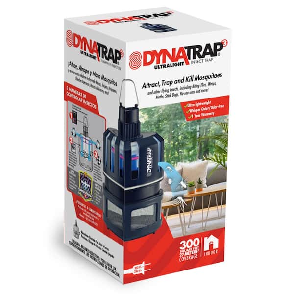 DynaTrap® Flylight Indoor Insect Trap Kit - Black