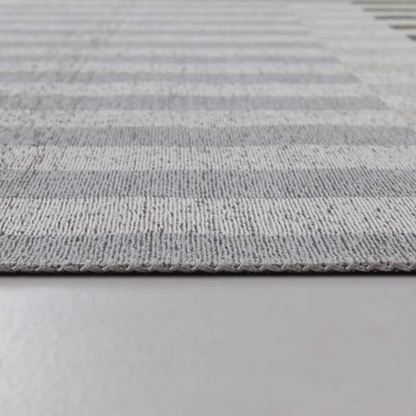 Bowers Brown 5 ft. 3 in. x 7 ft. Striped Area Rug