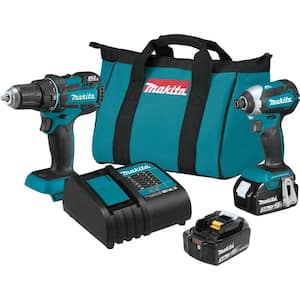 18-Volt LXT Lithium-ion Brushless Cordless 2-Piece Combo Kit (Driver-Drill/Impact Driver) 3.0Ah