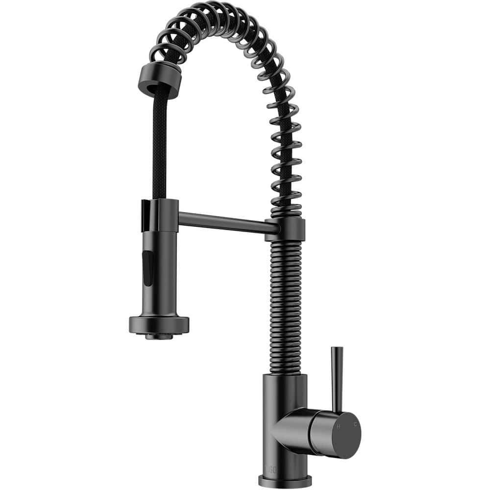 VIGO Edison Single Handle Pull-Down Sprayer Kitchen Faucet in