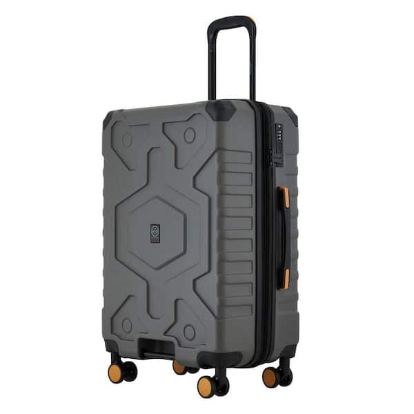 3-Piece DARK GULL GRAY EXPANDABLE MULTI-FUNCTION HARDSIDE VERTICAL ROLLING Luggage Set