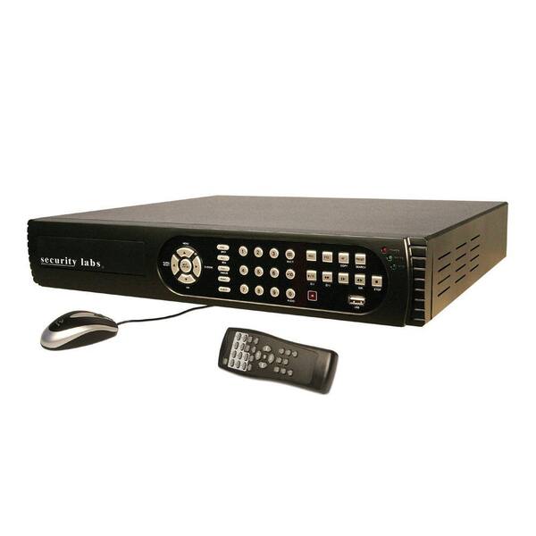 Security Labs 8-Channel 500 GB Hard Drive DVR with Remote Viewing