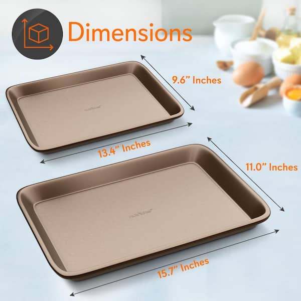 Easy Clean & Dishwasher Safe Baking Cookie Sheets Pan,Stainless Steel Baking Pans Tray Cookie Sheet,Nonstick Toaster Oven Baking Sheet Pans Easy Clean & Dishwasher Safe Old Tjikko 12'' x 9.64'' 12 x 9.64 Easy Clean & Dishwasher Safe Baking Cookie Sheets Pan,Stainless Steel Baking Pans Tray Cookie Sheet,Nonstick Toaster Oven Baking Sheet Pans Easy Clean & Dishwasher Safe Old Tjikko 12'' x 9.64'' 12 x 9.64