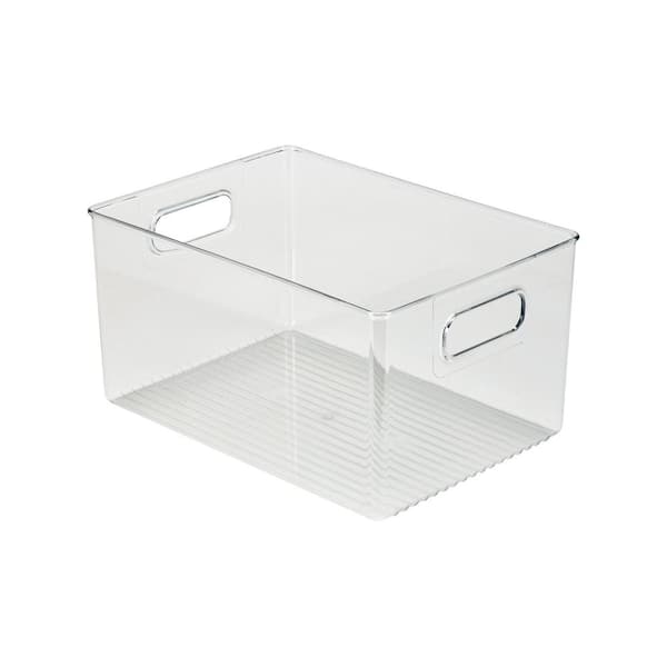 Large Vertical Stripe Organizer in Clear
