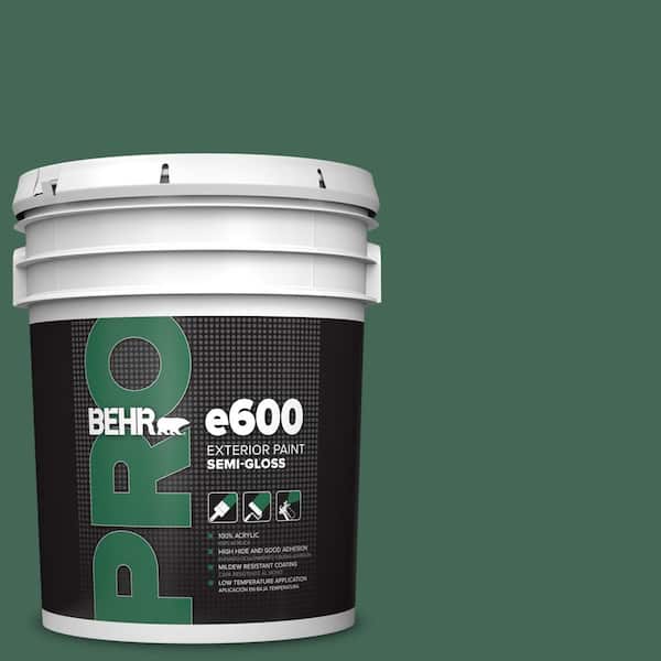 5 gal. #M420-7 Billiard Green Semi-Gloss Exterior Paint