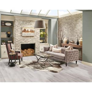 Arbor Bianco 6 in. x 36 in. Matte Porcelain Wood Look Floor and Wall Tile (15 sq. ft./Case)