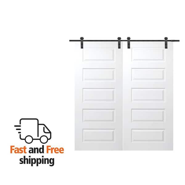 MMI DOOR 60 in. x 80 in. Primed Composite Assembly Required