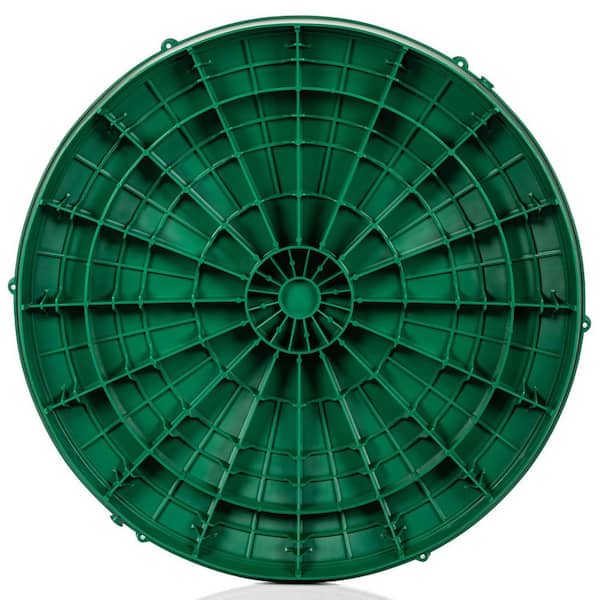 Tuf-Tite 24 in. Round Domed Septic Riser Lid 89-24RISL - The Home