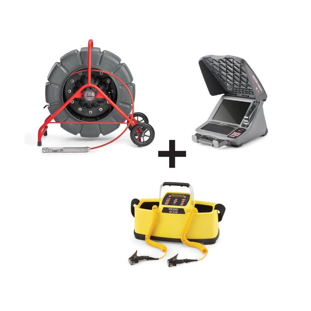 RIDGID SeeSnake Standard Inspection Sewer Camera Reel w/TruSense