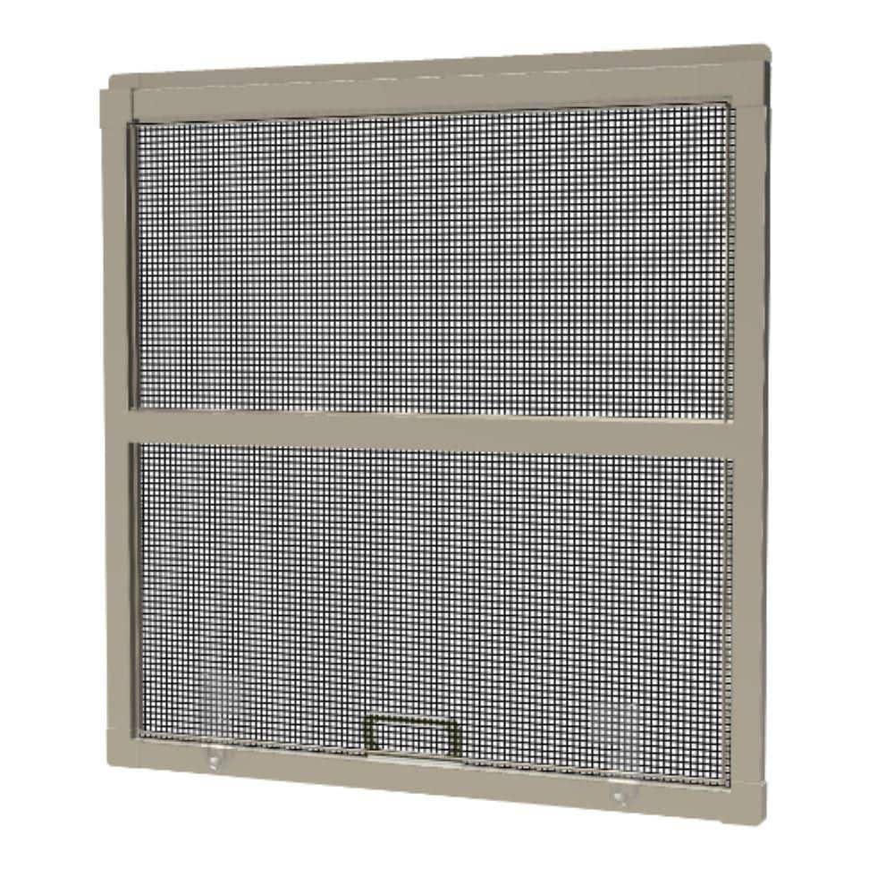 1875 Window RITESCREEN 37.1875 in. x 54.25 in. Clay Aluminum Replacement Window ...