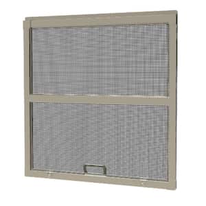 1875 Window RITESCREEN 17.1875 in. x 45.25 in. Bronze Aluminum Replacement Window ...