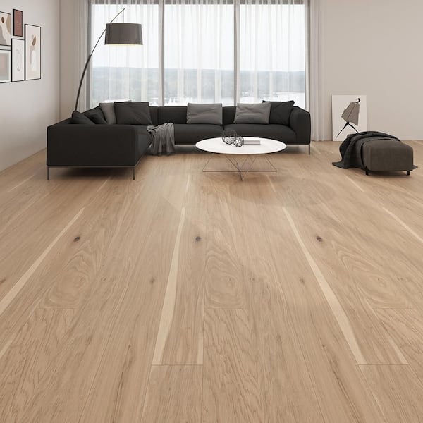 Superoak Antique Oak 12 mm T x 7.7 in. W x 48 in. L Laminate Wood