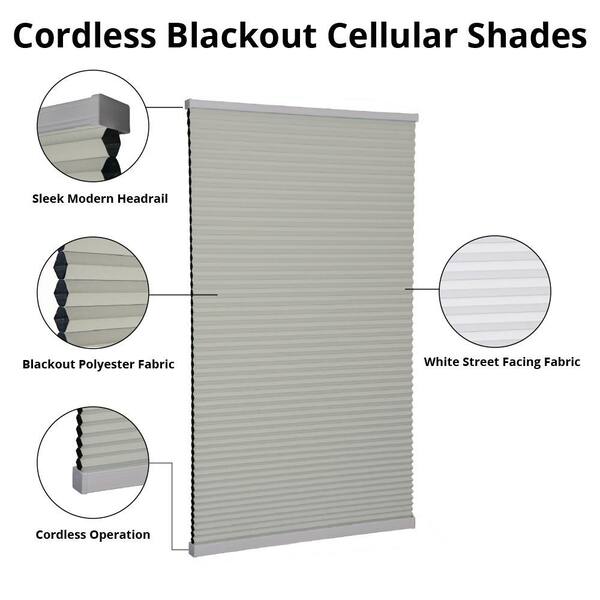 Cordless Blackout Cellular Shade
