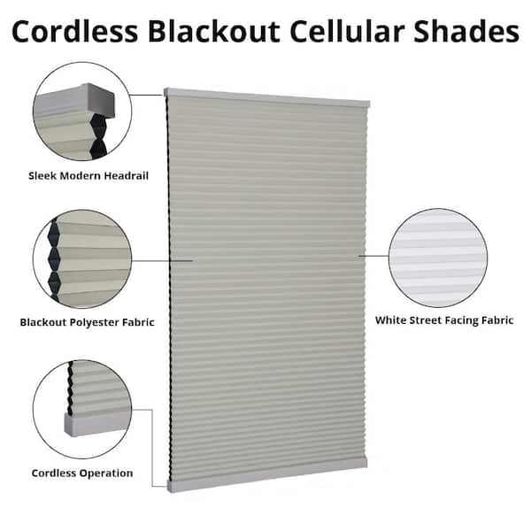 Cordless Blackout Cellular Shade