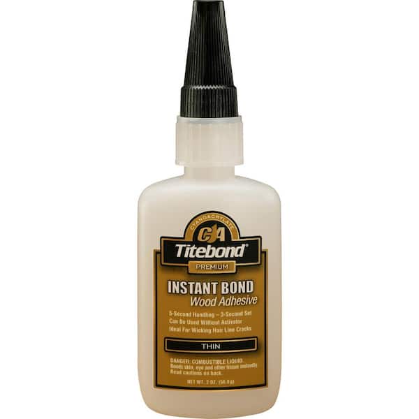 can titebond wood glue be thinned?