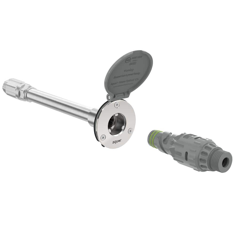 1/2 in. NPT inlet and 3/4 in. Hose Connector x 10 in. L House Hydrant V1+ M