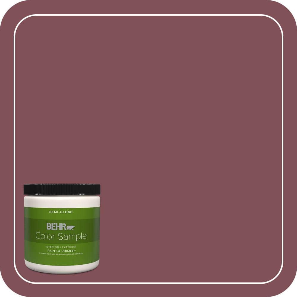8 oz. #HDC-CL-02 Fine Burgundy Semi-Gloss Interior/Exterior Paint & Primer Color Sample price history on PriceWatchPro