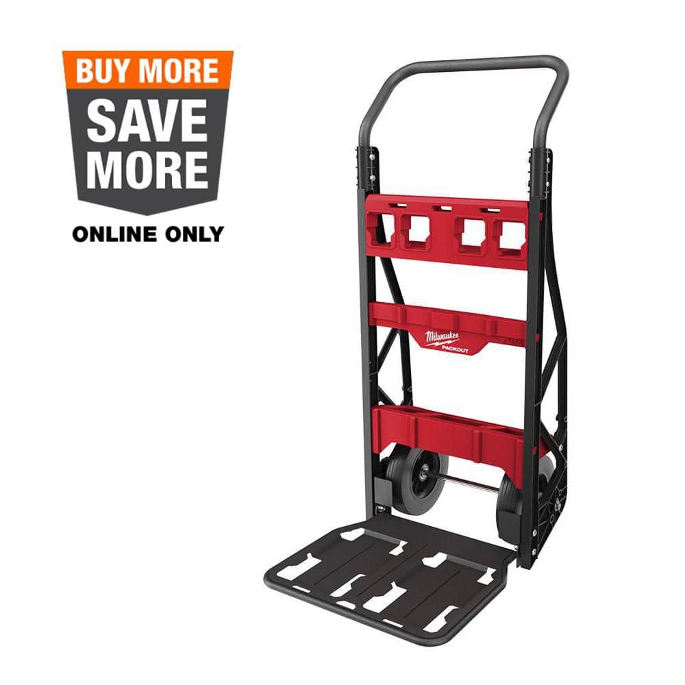 Milwaukee PACKOUT 20 in. 2 Wheel Utility Tool Cart 48 22 8415 The Home Depot