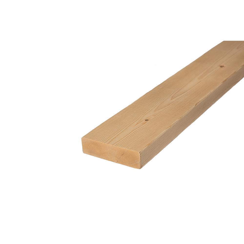 RESOLUTE FOREST PRODUCTS 2 in. x 6 in. x 16 ft. Premium KilnDried Heat Treated Whitewood