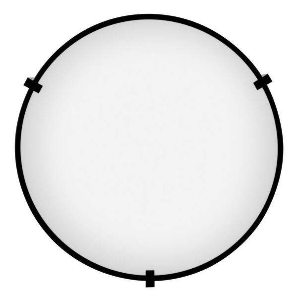 HINKLEY - Lowell 24.0 in. 4-Light Black Flush Mount