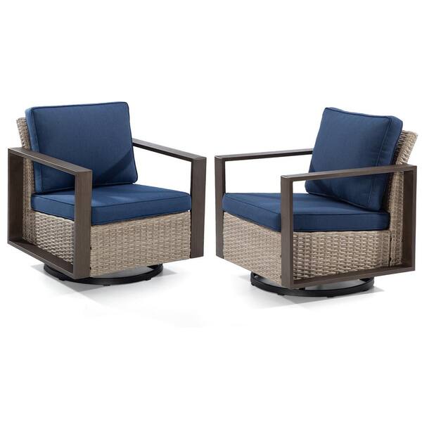 Reviews for JOYSIDE 2Piece Patio Wicker Outdoor Rocking Chair with