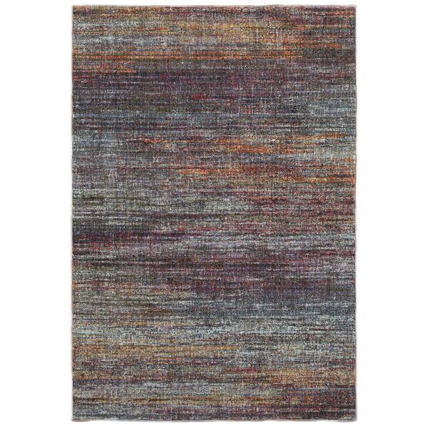 AVERLEY HOME Audrey Multi/Multi 8 ft. x 10 ft. Abstract Area Rug 001397
