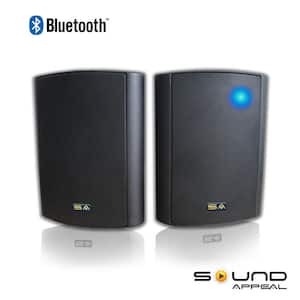 Bluetooth BT Blast 5.25 Indoor/Outdoor Weatherproof Patio Speakers (Black - Pair)