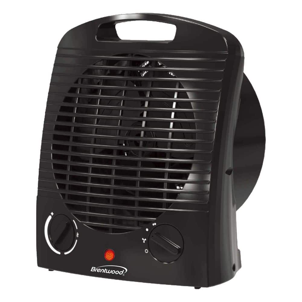 1,500-Watt Max Black Portable Electric Space Heater and Fan H-F306BK price history on PriceWatchPro