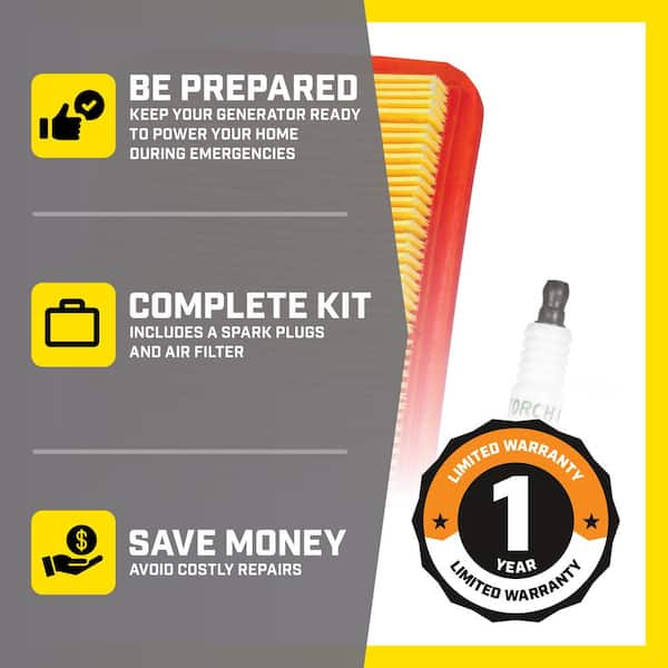 8,500-Watt Home Standby Generator Maintenance Kit