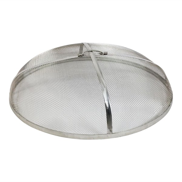 Sunnydaze 30 in. Stainless Steel Fire Pit Spark Screen