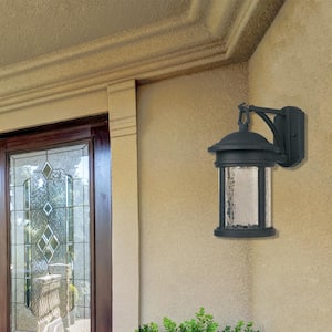 Eagle 13 in. Oil Rubbed Bronze Integrated LED Outdoor Line Voltage Wall Sconce