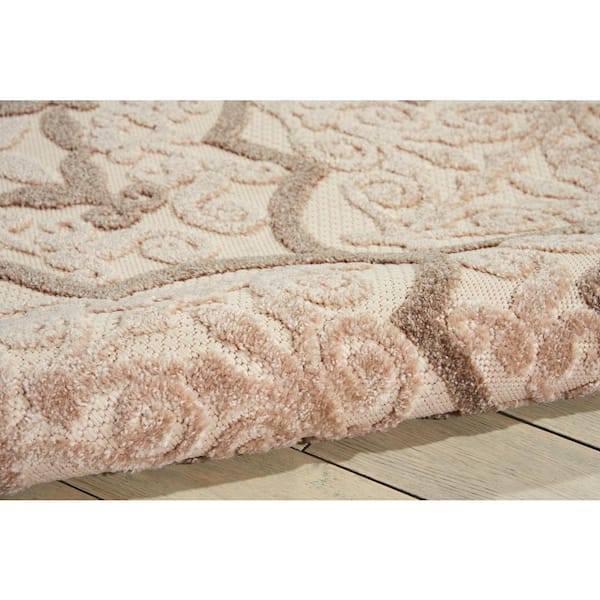 J&V TEXTILES Scroll 19.6 in. x 55 in. Anti-Fatigue Kitchen Runner Rug Mat  DBC12 - The Home Depot