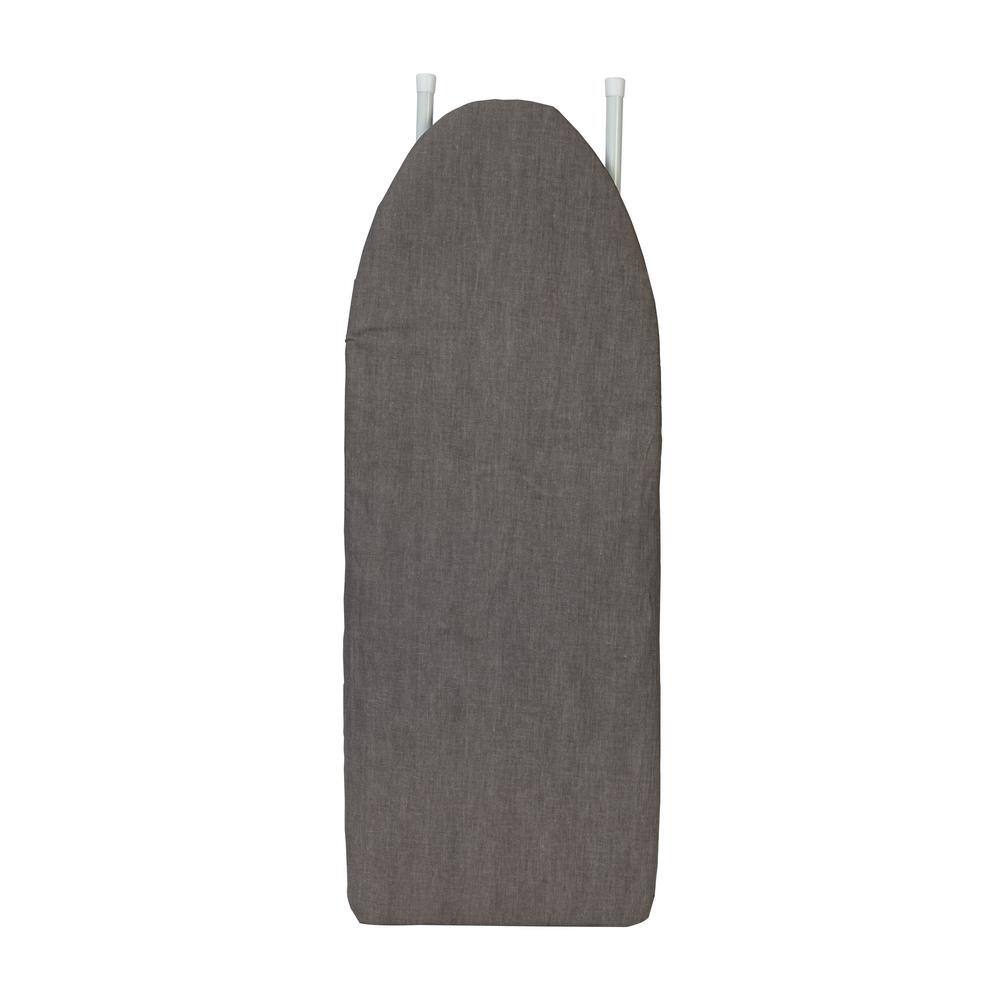 Compact Gray and White Steel Tabletop Ironing Board