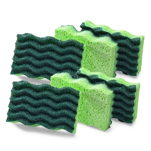 Heavy-Duty Easy-Rinse Cleaning Sponges (6-Count)