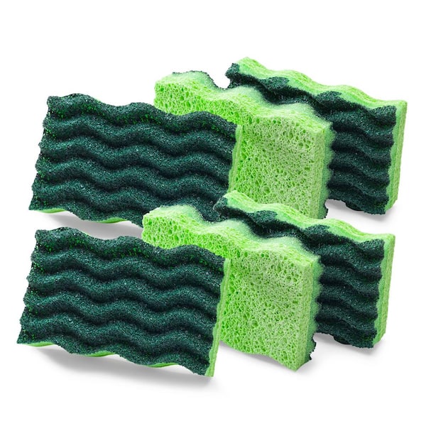 Libman Heavy-Duty Easy-Rinse Cleaning Sponges (6-Count)