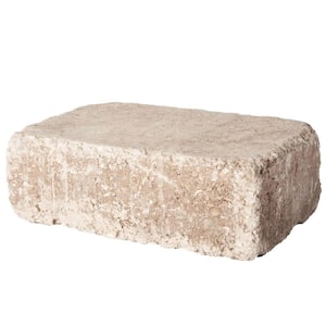 RumbleStone Large 3.5 in. x 10.5 in. x 7 in. Cafe Concrete Garden Wall Block (96 Pcs. / 24.5 sq. ft. / Pallet)