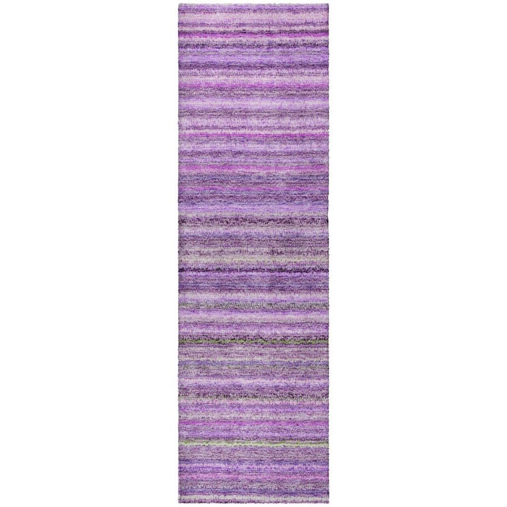 Dream Shag Premium Machine Washable Abstract ADS598 Purple 2 ft. x 7 ft. Runner Rug price history on PriceWatchPro