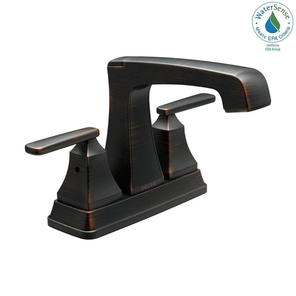 Ashlyn Oil-Rubbed Bronze 2-Handle Centerset Bathroom Faucet