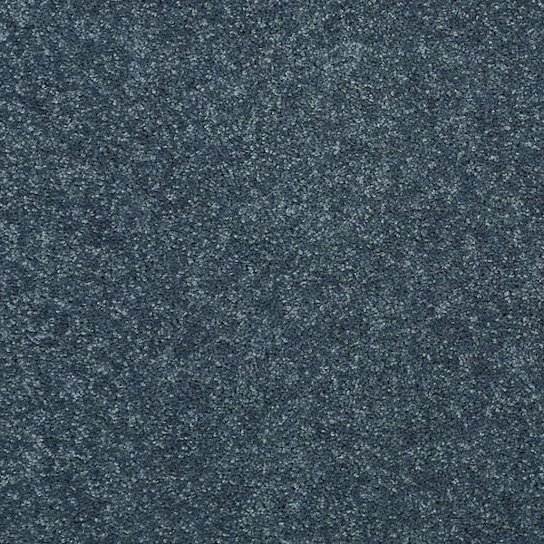 TrafficMaster 8 in. x 8 in. Texture Carpet Sample - Watercolors II - Color Old Jeans
