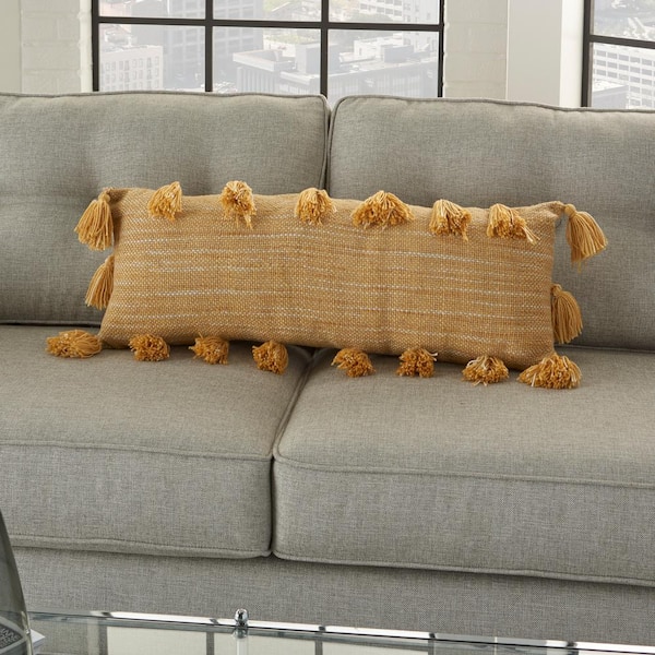 Mustard yellow pillows online for couch