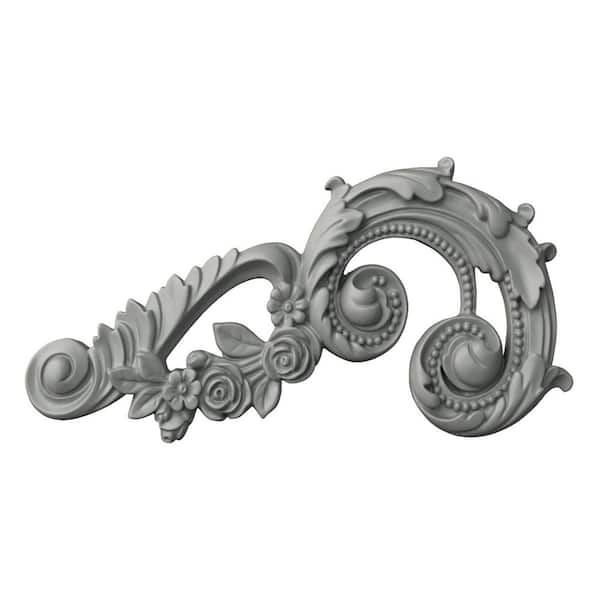 1.38 in. x 15.75 in. x 8.25 in. Polyurethane Applique & Onlay Moulding